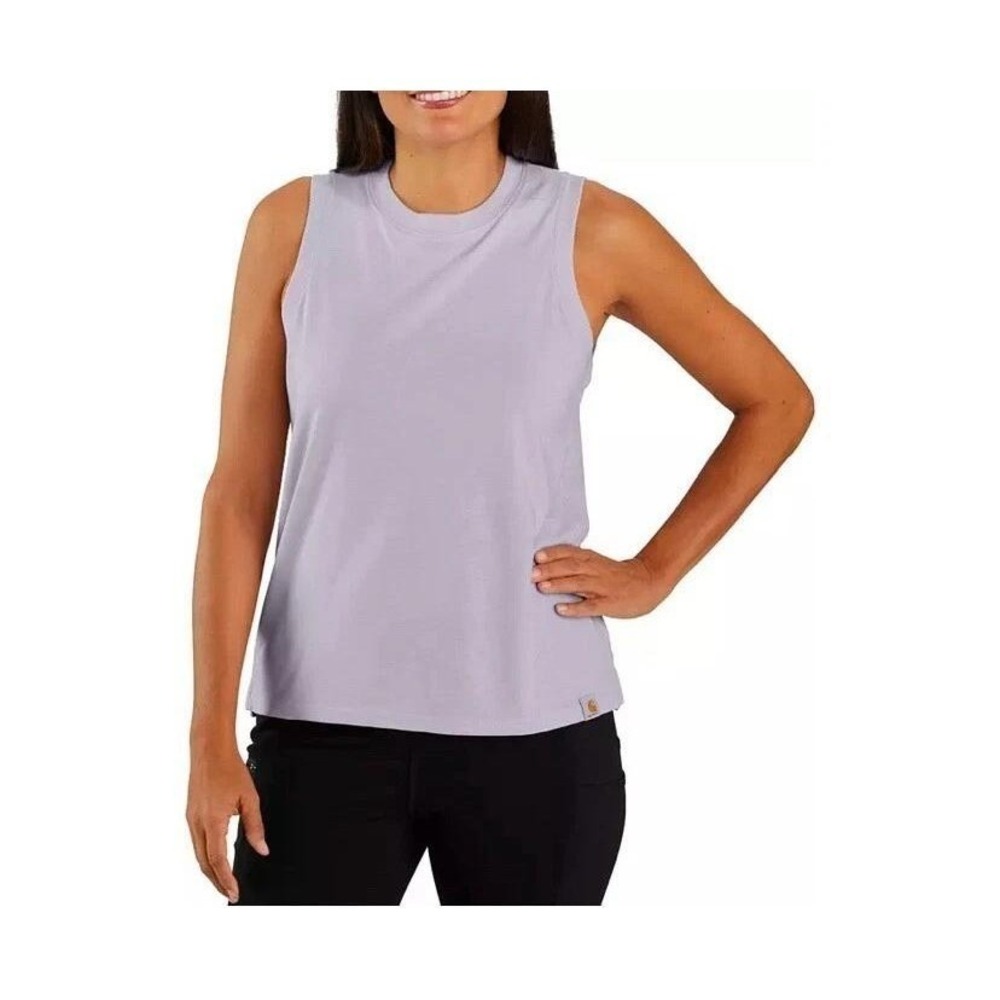 NWT Carhartt Women's Tencel Fiber Series Tank Top Lilac Haze, XXL
